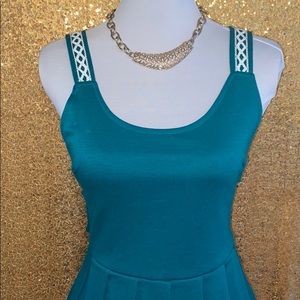 ✨Fleet Collection Teal Dress